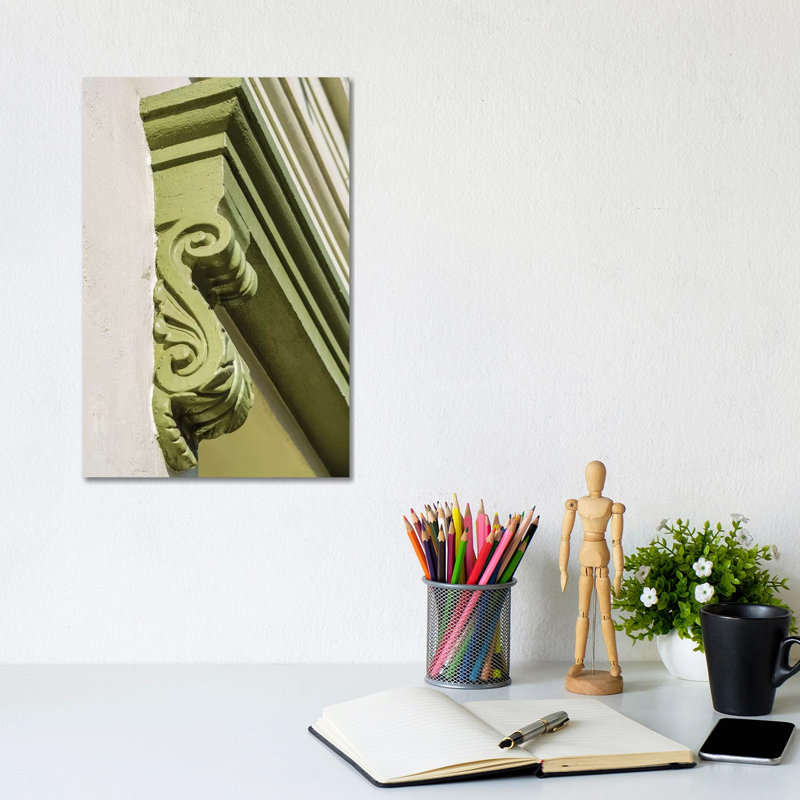 Architectural Detail on the Clarendon Building Old Sacramento Historic Center Sacramento CA 1 Piece Wrapped Canvas Wall Art