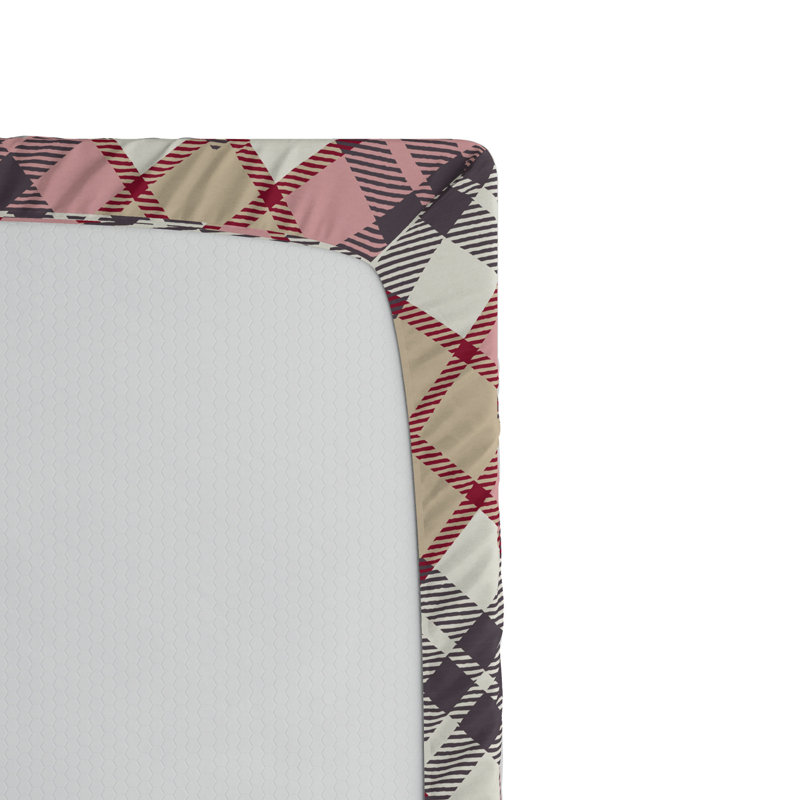 Drap-housse écossais, Drap-housse grand, Tissu écossais 2