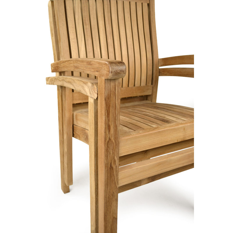 Stacking Patio Dining Armchair
