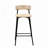 Hand Woven Bar Stools with Back