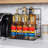 Floor Wine Bottle Rack in Black