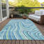 Lamanna Washable Abstract Indoor / Outdoor Rug-95453279