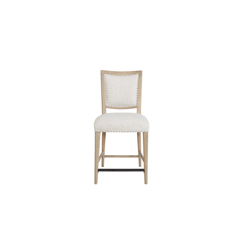 Ensemble de 2 tabourets de comptoir au fini couleur sable