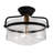Tahnaout Glass Flush Mount