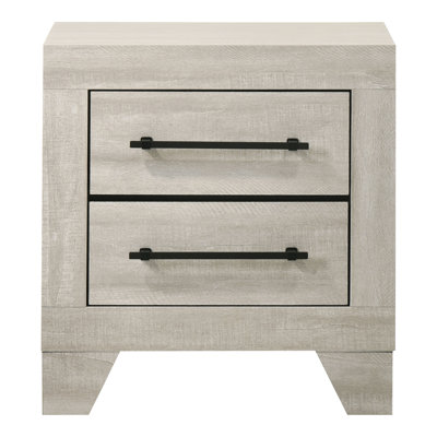 Cully 2-Drawer Nightstand