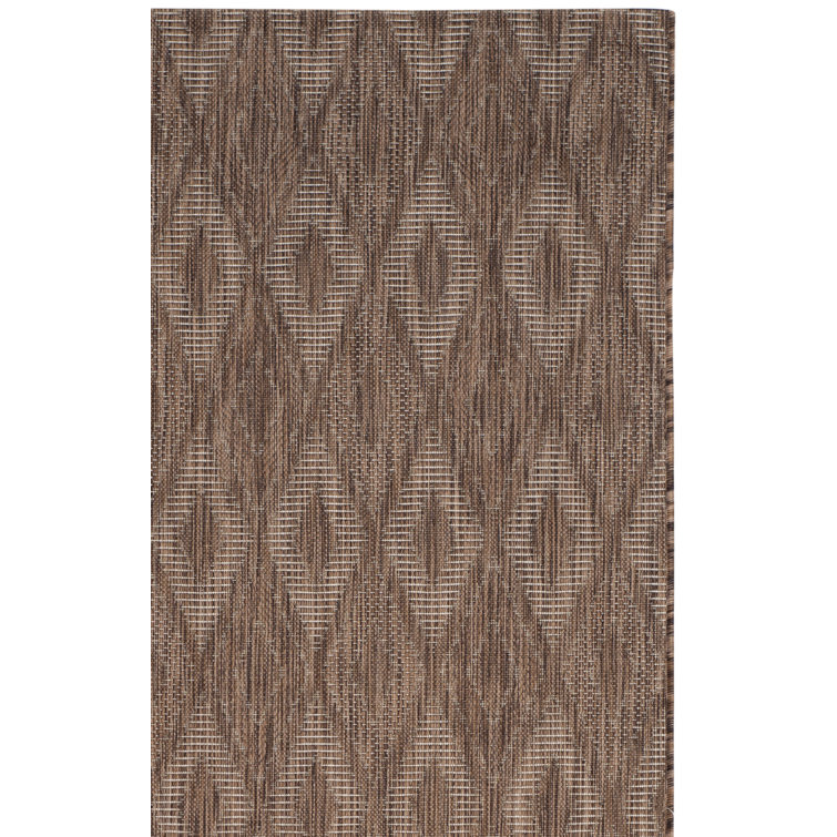 Courtyard Performance Geometric Indoor/Outdoor Area Rug