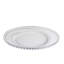 Paquet de 8 assiettes de présentation en plastique, P 13 po-1439682659