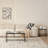 Black Glass Night Stand,MDF Sidetable, Small Tea Table, Sofa Table With Metal Leg