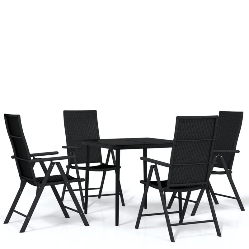 Square 4 - Person Dining Set, 55.1" x 21.06" x 29.1"