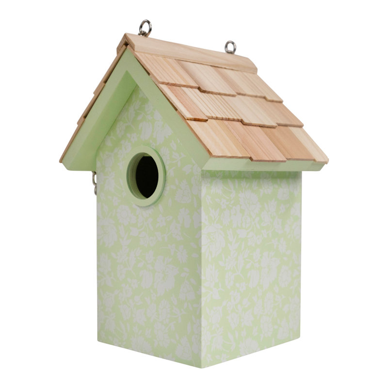 Maison d'oiseaux de jardin Laura Ashley Ditzy - vert menthe 