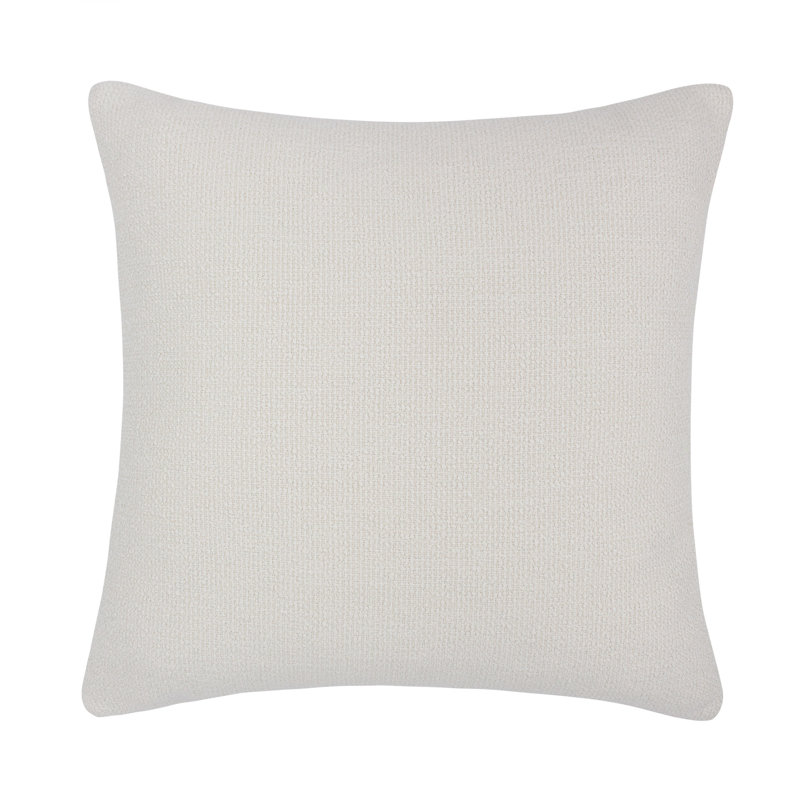  Housse et insert de coussin carré Lapis Luxury, Ivoire, Plumes