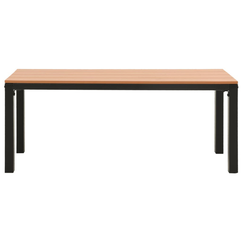 Aneshka Outdoor Bench, Natural