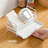 Kitchen Sponge Draining Rack - Metal Iron Art Utility Holder For Dishcloths