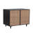 Omari Sideboard - Suede Light Tan Leather