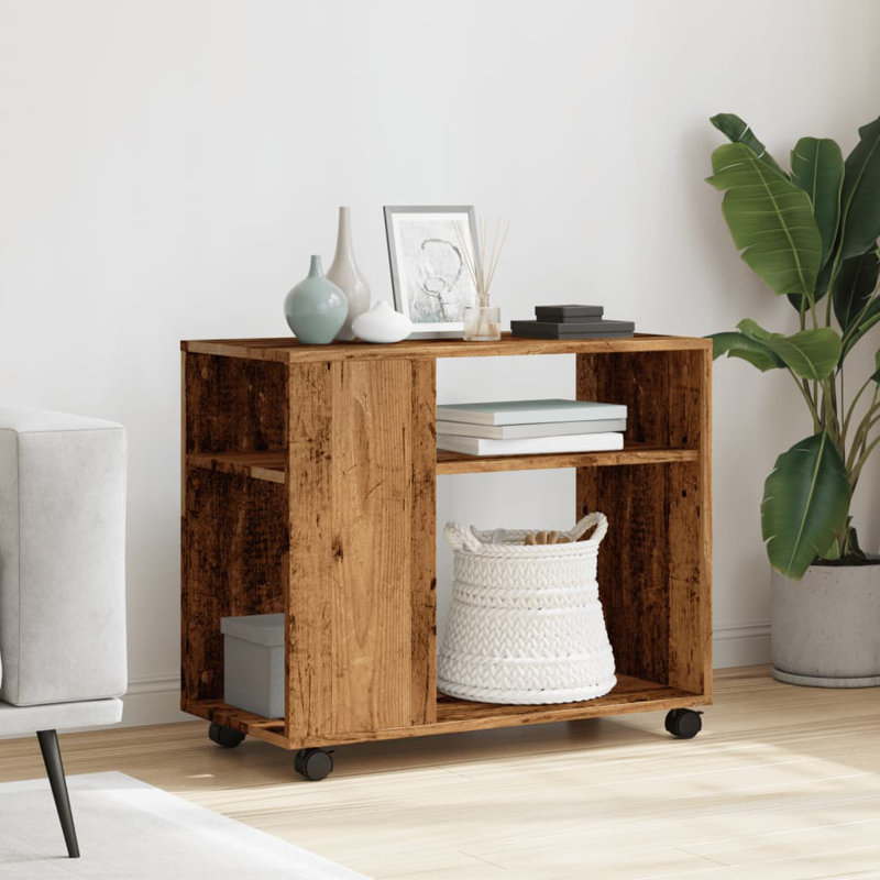 5-9 End Table, Reclaimed Wood
