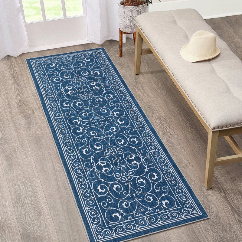 Tapis Dianely avec envers antidérapant, Tapis de couloir 2 pi x 6 pi