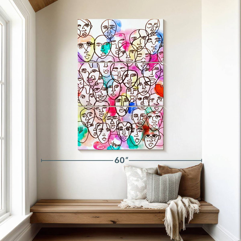 Khadijeh We Us Them, 50" H x 32" W