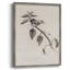 Reproduction florale vintage avec encadrement CECXLVI - bois massif