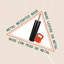 Porte-gobelet mince et mince, doublure amovible en plastique et grande brosse de toilette, noir mat et or-113862390