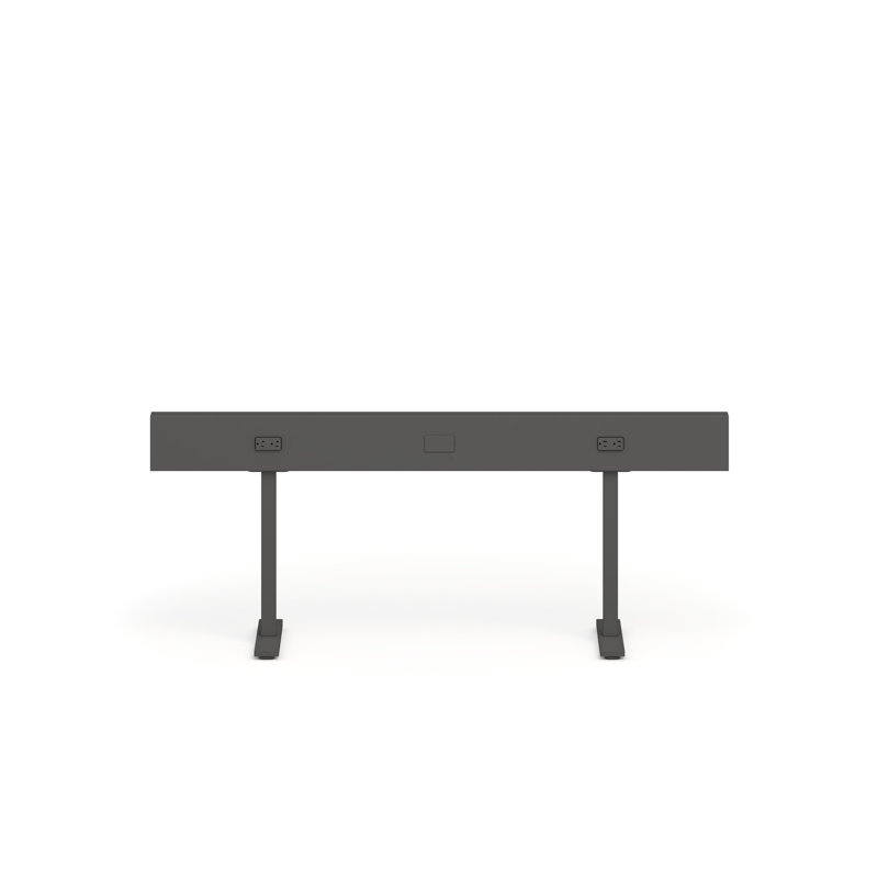 Rail électrique à rampe, Gris anthracite, H 23,5 po x l 100 po x P 14,5 po
