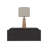 Barcelona Floating Nightstand with Drawer Storage – Wenge-338522119