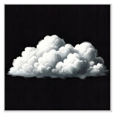 White Clouds Print by 