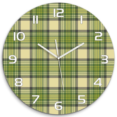 Juaristi Glass Wall Clock