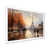 White Single Picture Framed