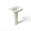 Archer 24" Rectangular Pedestal Bathroom Sink with Widespread Faucet Holes-2004881088-2005981962