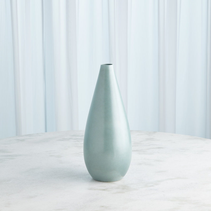 Handmade Ceramic Table Vase, 18" H x 7.75" W x 7.75" D