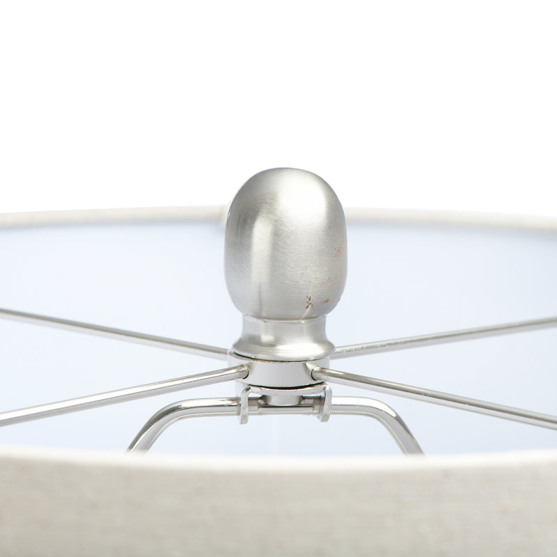 Lampe de table 23 po Clarence, Crème