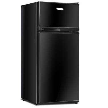 7.3 cu. ft. 2 Door Mini Fridge Freezer Apartment Size Refrigerator