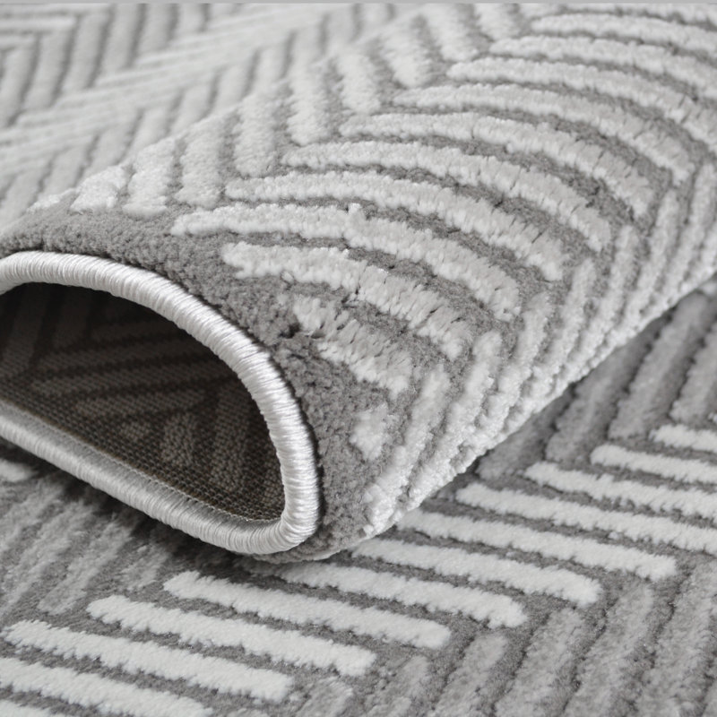 Striped Indoor Rug, Rectangle 9'2" x 12'10"