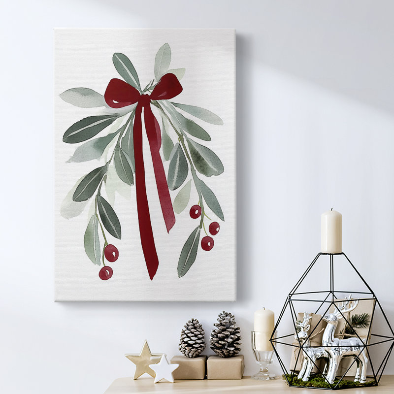 Art des Fêtes de Noël - Toile tendue avec châssis Cxxviii, H 18 po x l 12 po