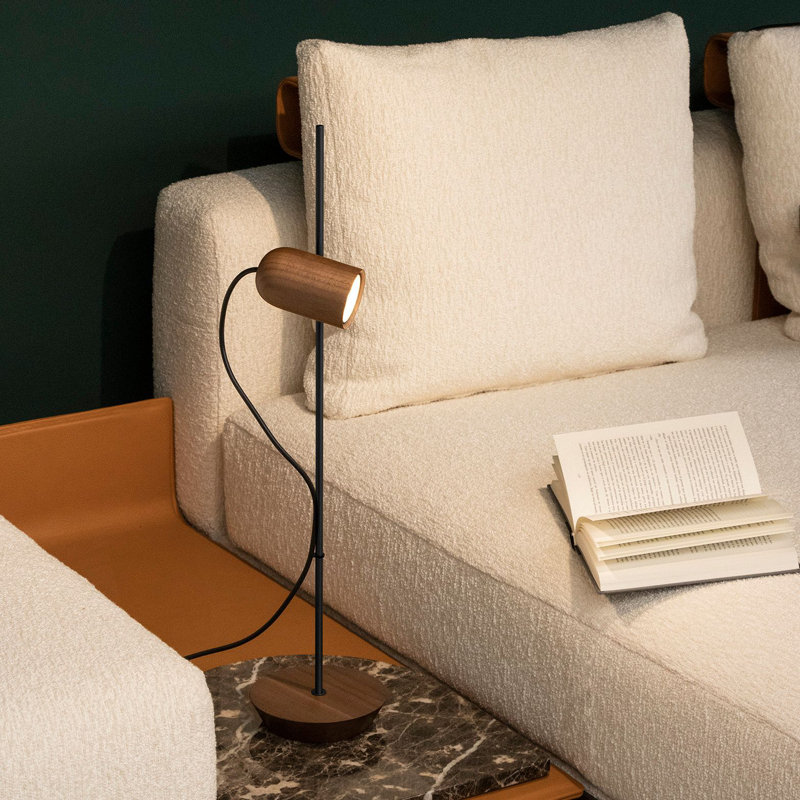 Onfa Table Lamp, Walnut, Graphite/Walnut