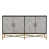 Gris antique / or est en rupture de stock