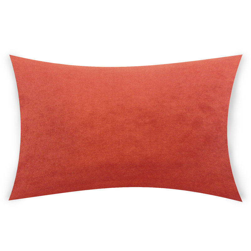 Housse et insert de coussin rectangulaire , Gingembre, 12 po x 18 po