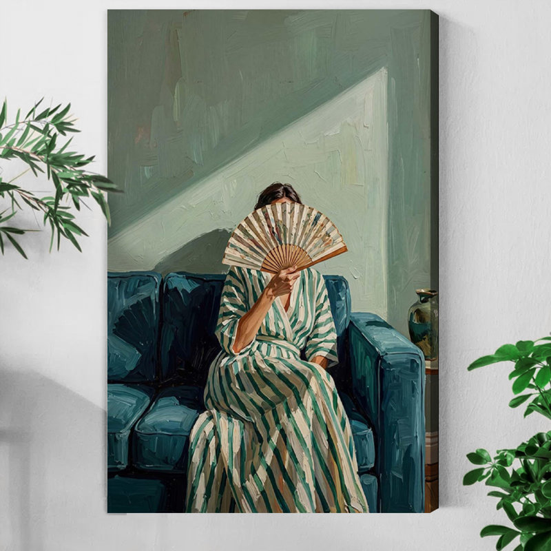 Affiche d'art mural sur toile encadrée 1pc, H 36 po x l 24 po