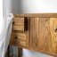 Console en bois massif de style moderne nostalgique