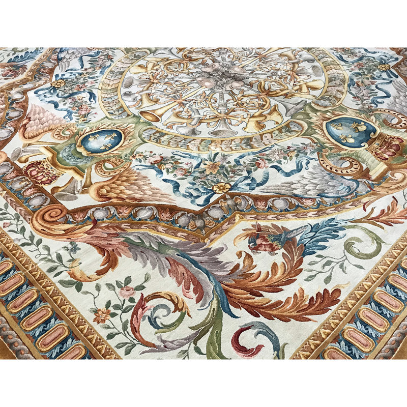 Savonnerie One-of-a-Kind 11'1" X 12' Area Rug