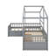 Lit plateforme simple avec trois tiroirs de rangement-1661594554