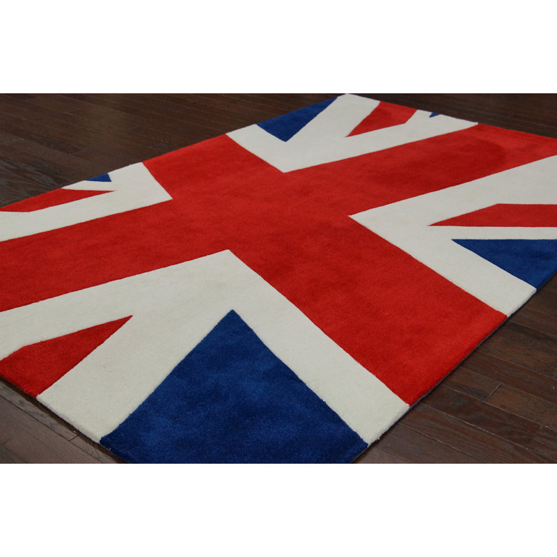 Tapis d'extérieur Dupre Union Jack, 5 pi x 8 pi