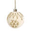 Ensemble de 9 boules de Noël en flocage en plastique