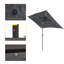 Parasol suspendu en porte-à-faux pour patio 108 po Rosito-919822585