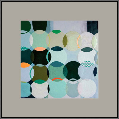 Circles No. 2 By Naomi Taitz Duffy, Framed Wall Art -  Orren Ellis, E326C82D9BFF444C855502D6BF6BF261