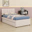 Lit plateforme tapissier avec lit gigogne-1666144428