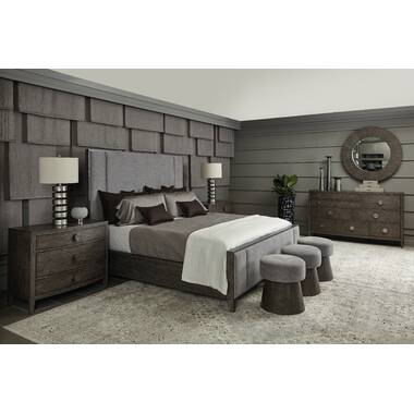 Lillian Queen Bed Set (led Lighting) - 6 Pc.