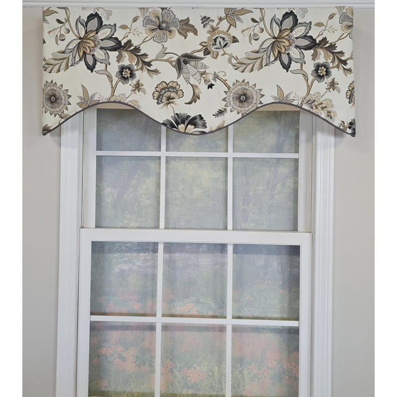 Zanzibar Cornice Valance, Gris