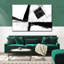 «White To Black Abstract», reproduction d'art sur toile-1694524676