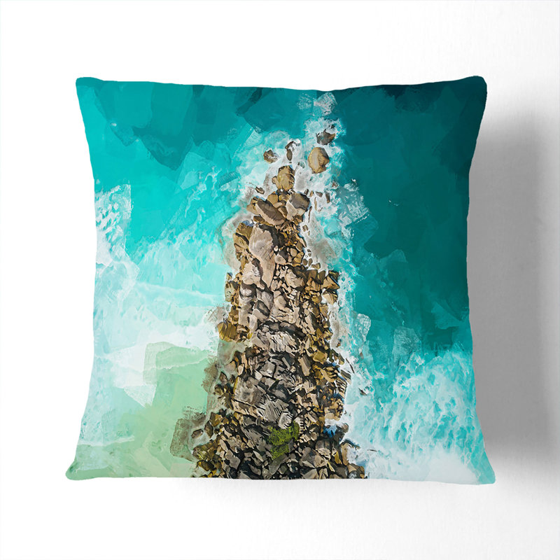Square Cushion, 40cm H x 40cm W x 15cm D